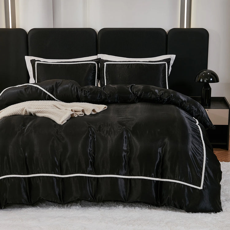 Blush Noir Luxe Bedding Set