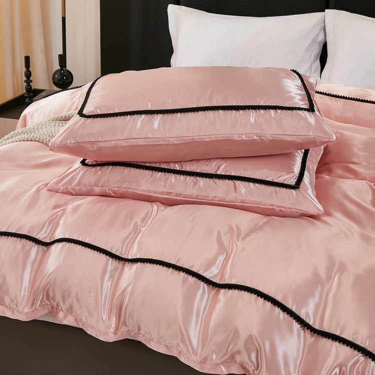 Blush Noir Luxe Bedding Set