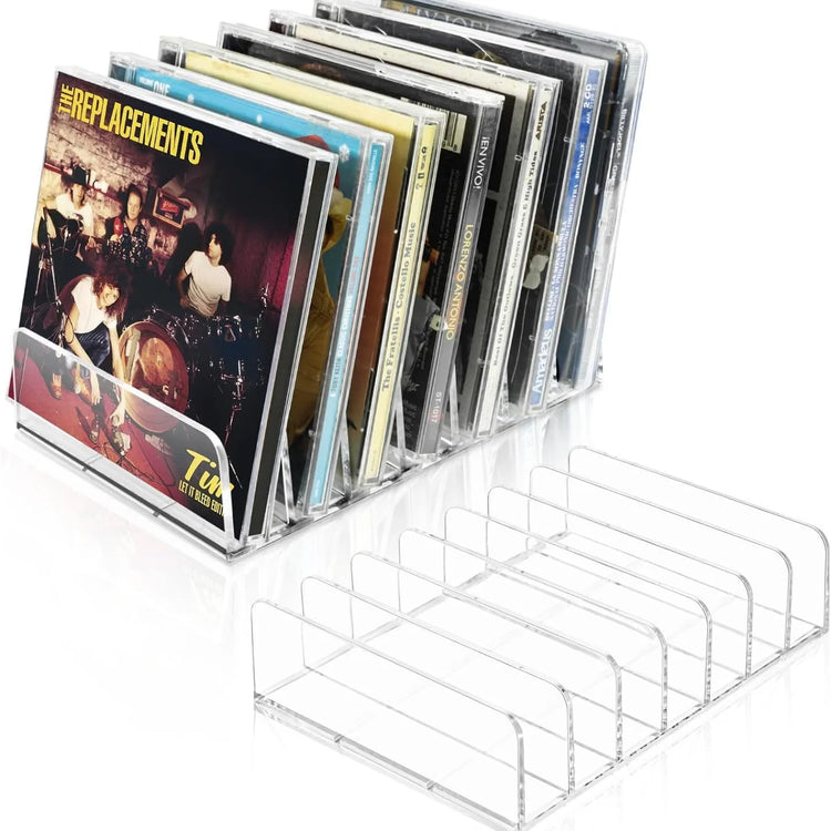 Transparent DVD/CD Organizer