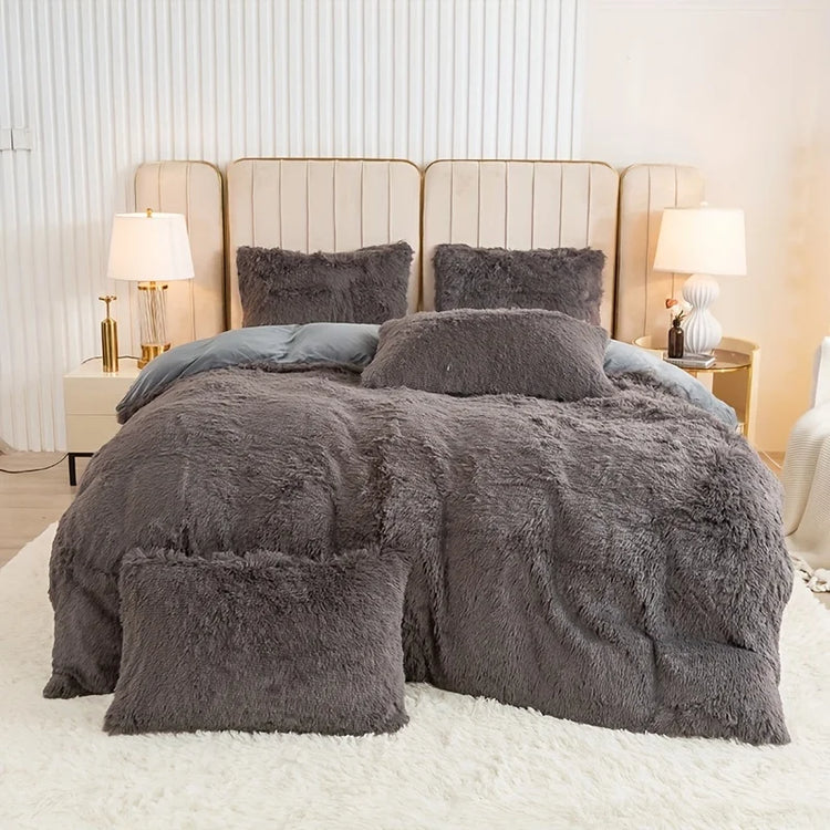 Cloudcore Coquette Teddy Quilt Cover Set
