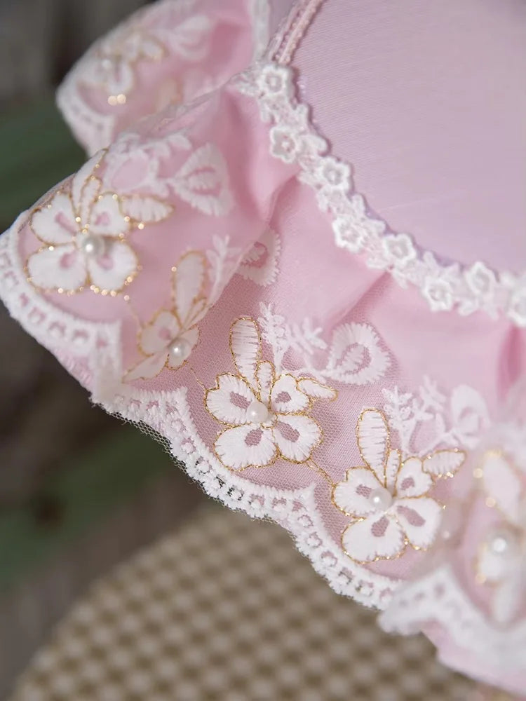 Coquette Lace Ruffle Table Lamp