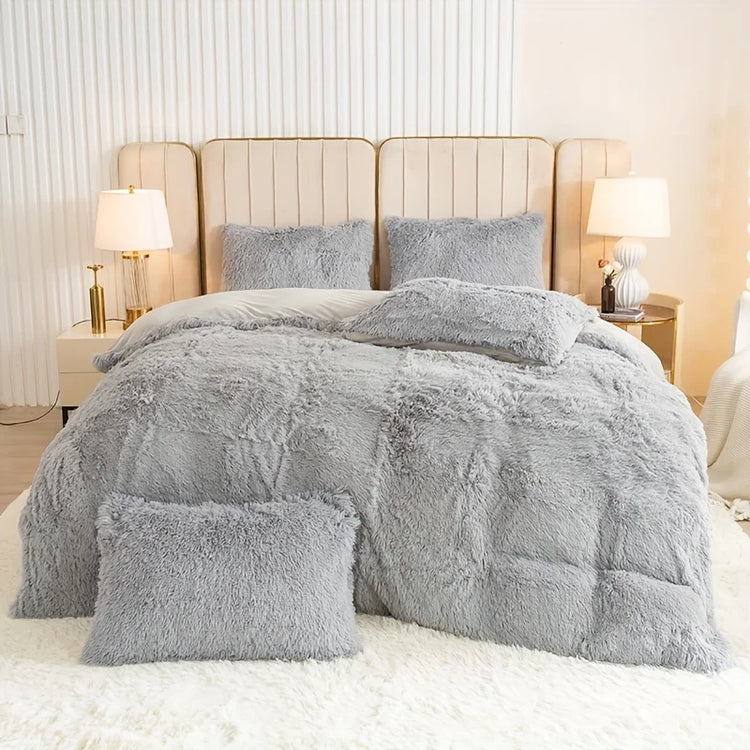 Cloudcore Coquette Teddy Quilt Cover Set