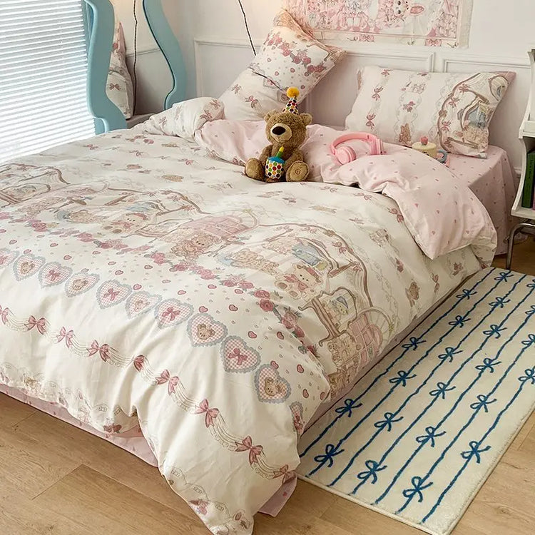 Sweet Storybook Patchwork Bedding Set