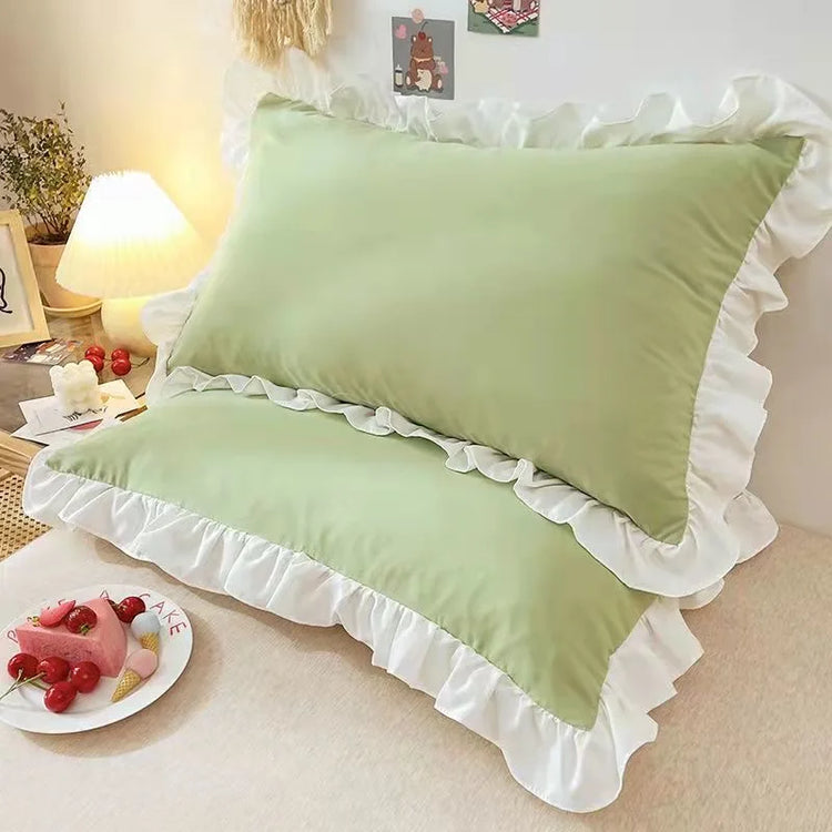 Princess Pillowcases With Ruffles