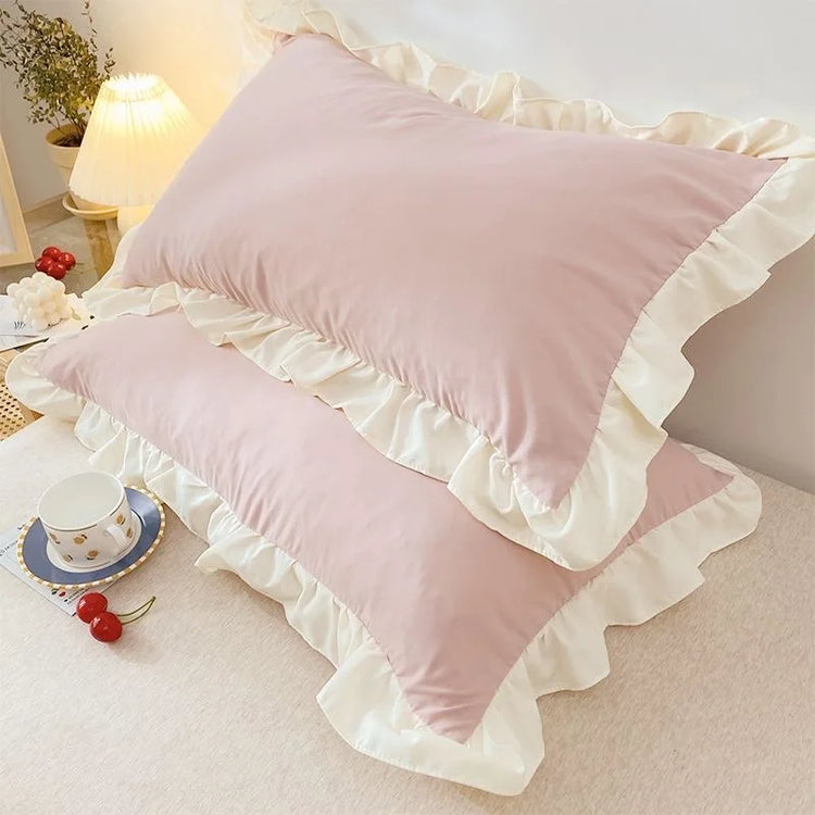 Princess Pillowcases With Ruffles