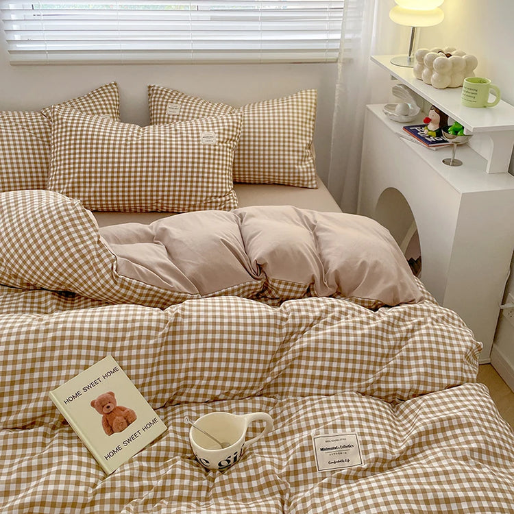 Sweet Gingham Comfort Bedding Set