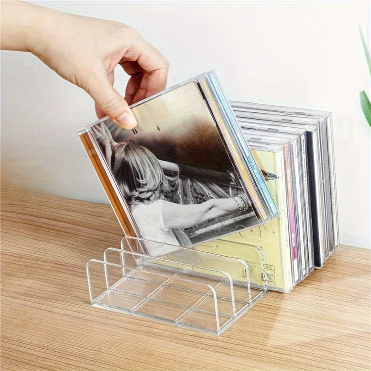 Transparent DVD/CD Organizer