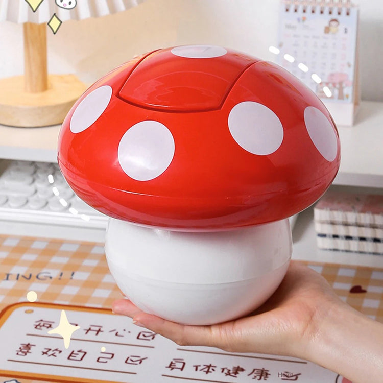 Mushroom Mini Trash Can
