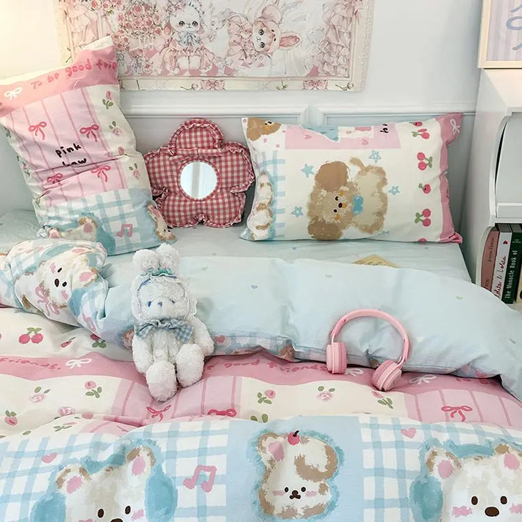 Sweet Storybook Patchwork Bedding Set