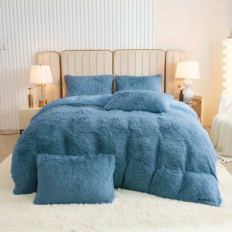 Cloudcore Coquette Teddy Quilt Cover Set