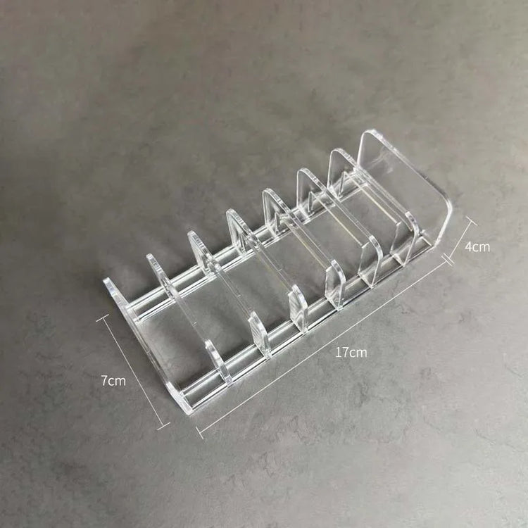 Transparent DVD/CD Organizer