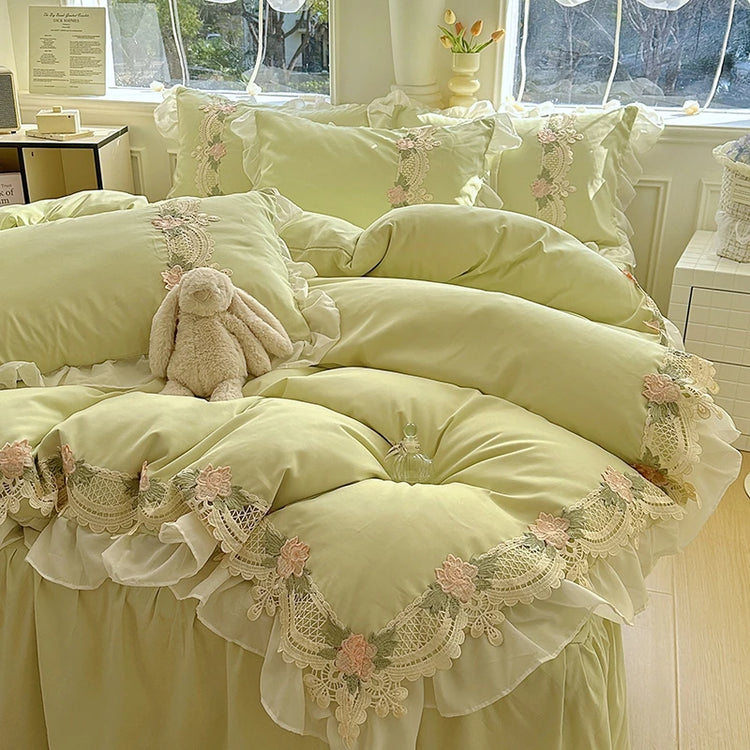 Blush Garden Heirloom Bedding Set