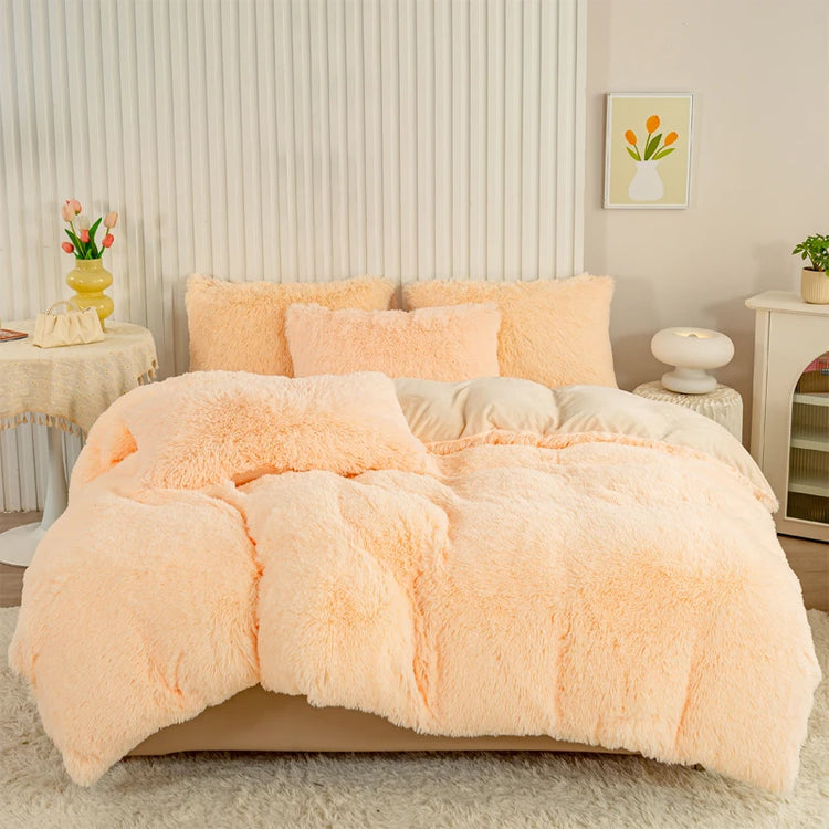 Cloudcore Coquette Teddy Quilt Cover Set