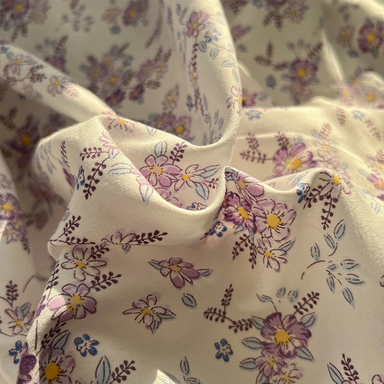Vintage Princess Floral Ruffle Bedding Set