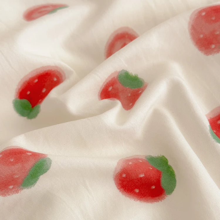 Sweet Strawberry Picnic Bedding Set