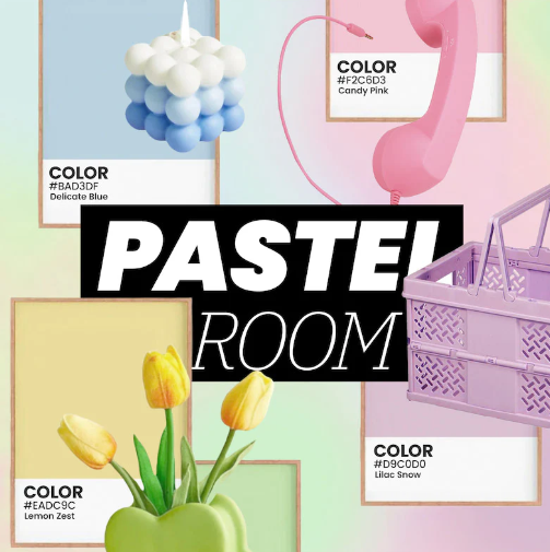 Pastel Room Decor