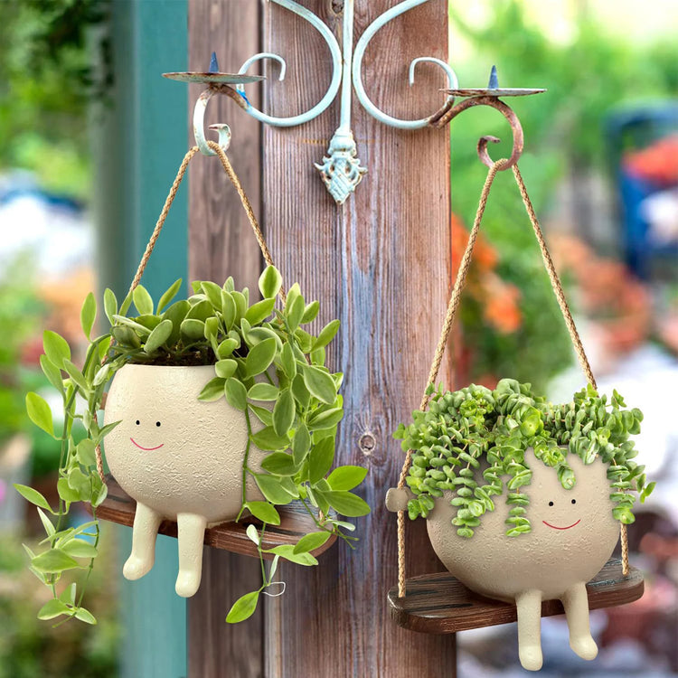 Smiley Hanging Pot