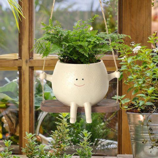 Smiley Hanging Pot