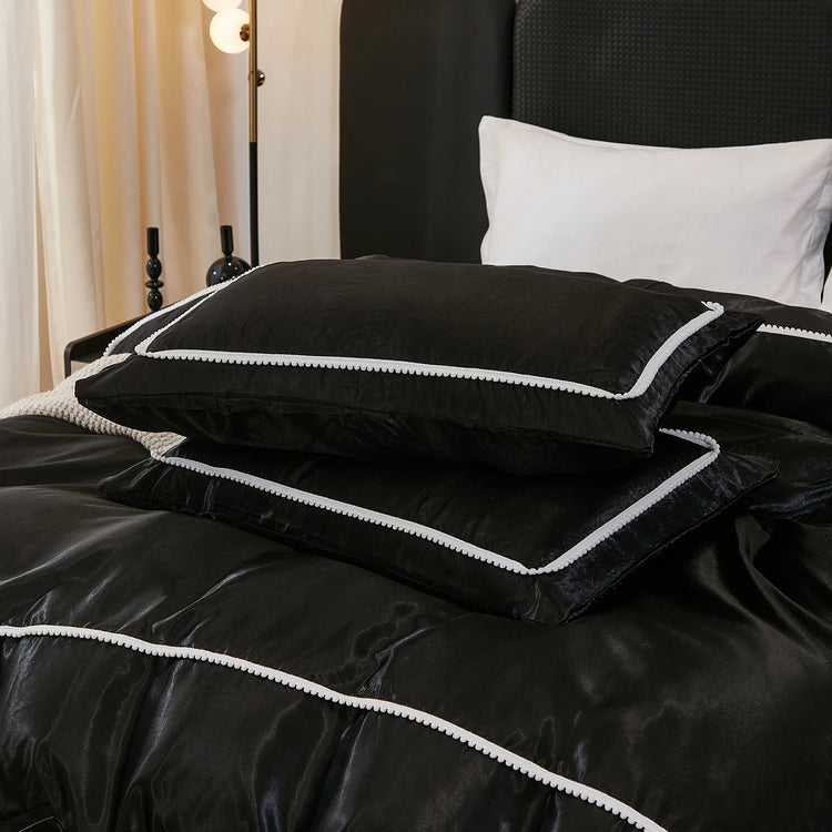 Blush Noir Luxe Bedding Set