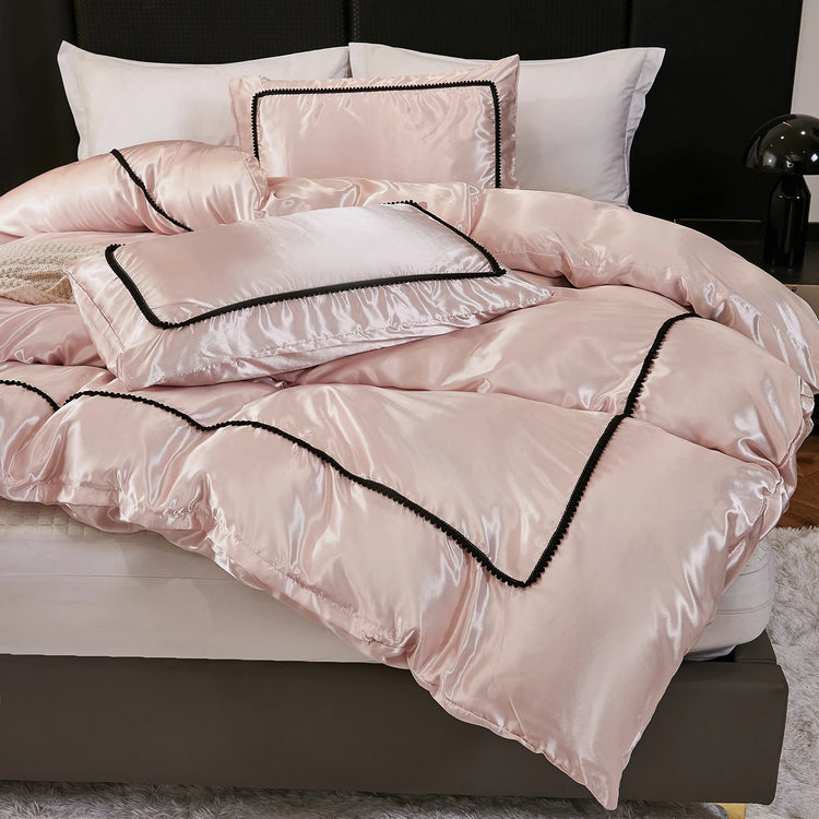 Blush Noir Luxe Bedding Set