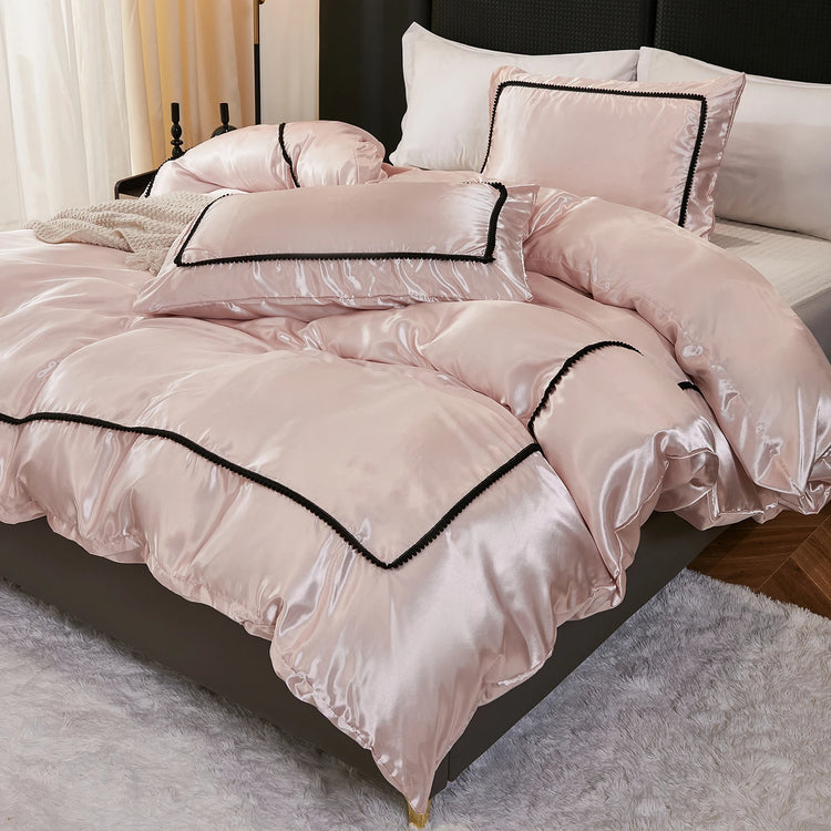 Blush Noir Luxe Bedding Set