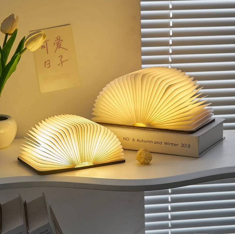 Folding Book Table Lamp