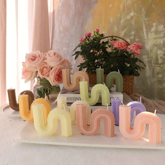 Geometric Aromatic Candles