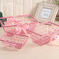 Pink Mini Bow Storage Basket