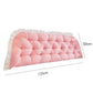 Ruffled Headboard Support Pillow
