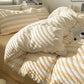 Pastel Stripe Cloud Bedding Set