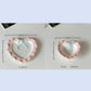 Coquette Ceramic Heart Plates