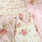 Vintage Floral Plaid Quilt