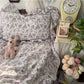 Vintage Princess Floral Ruffle Bedding Set