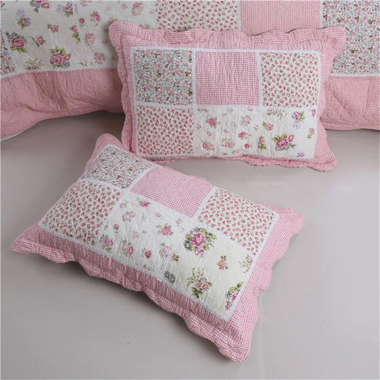 Floral Patchwork Pillowcase