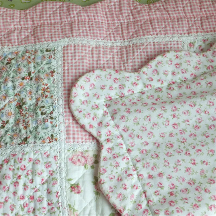 Floral Patchwork Pillowcase