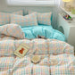 Cozy Checkered Cloud Bedding Set