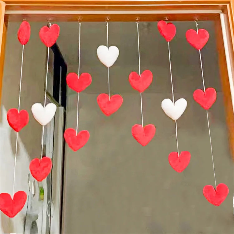 Coquette Heart Hanging Garland