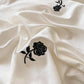Rose Whisper Embroidered Bedding Set