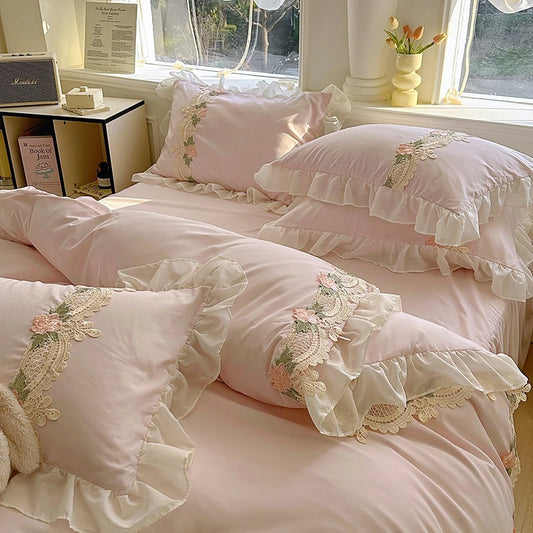 Blush Garden Heirloom Bedding Set