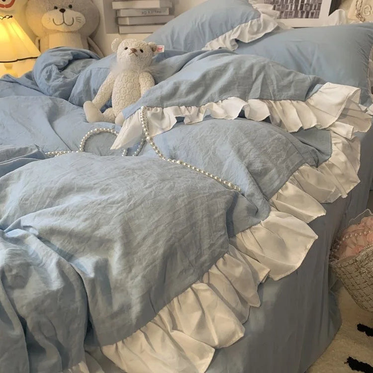 Ruffled Dream Coquette Bedding Set