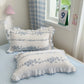 Blue Floral Whisper Bedding Set