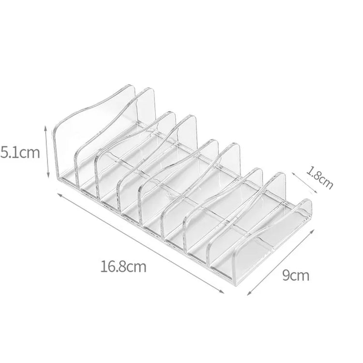 Transparent DVD/CD Organizer