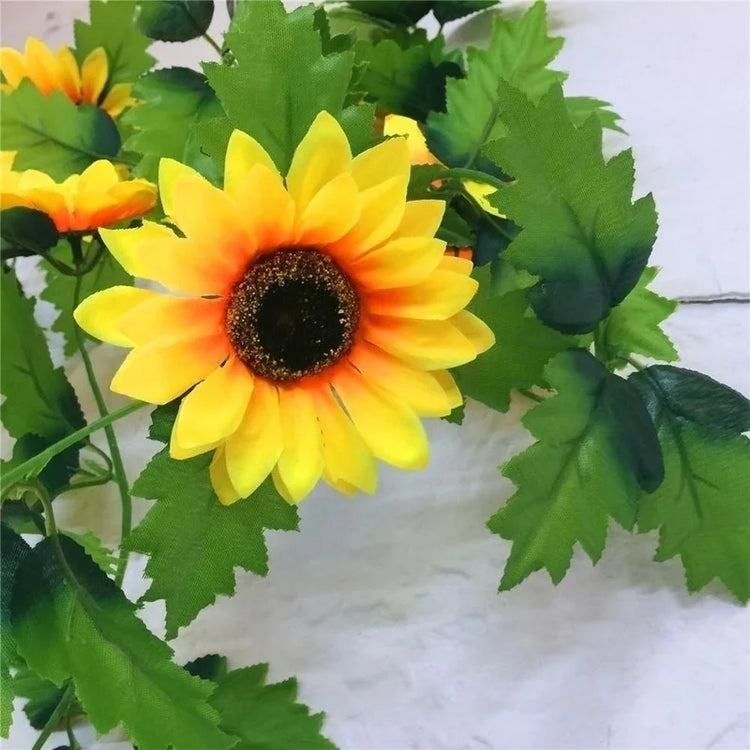 Artificial Sunflower Garland