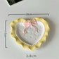 Coquette Ceramic Heart Plates