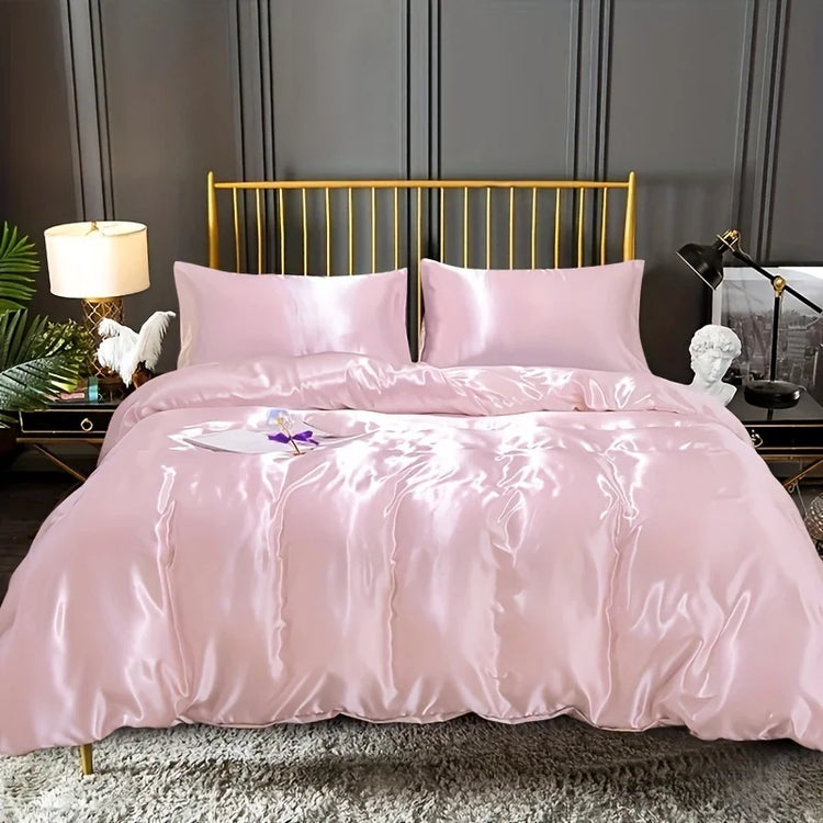 Midnight Gloss Luxe Bedding Set