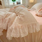 Vintage Blossom Lace Bedding Set