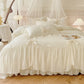 Lace Bow Princess Coquette Bedding Set