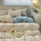 Cozy Checkered Cloud Bedding Set