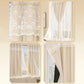 Coquette Double-Layer Lace Curtains