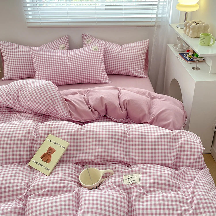 Sweet Gingham Comfort Bedding Set